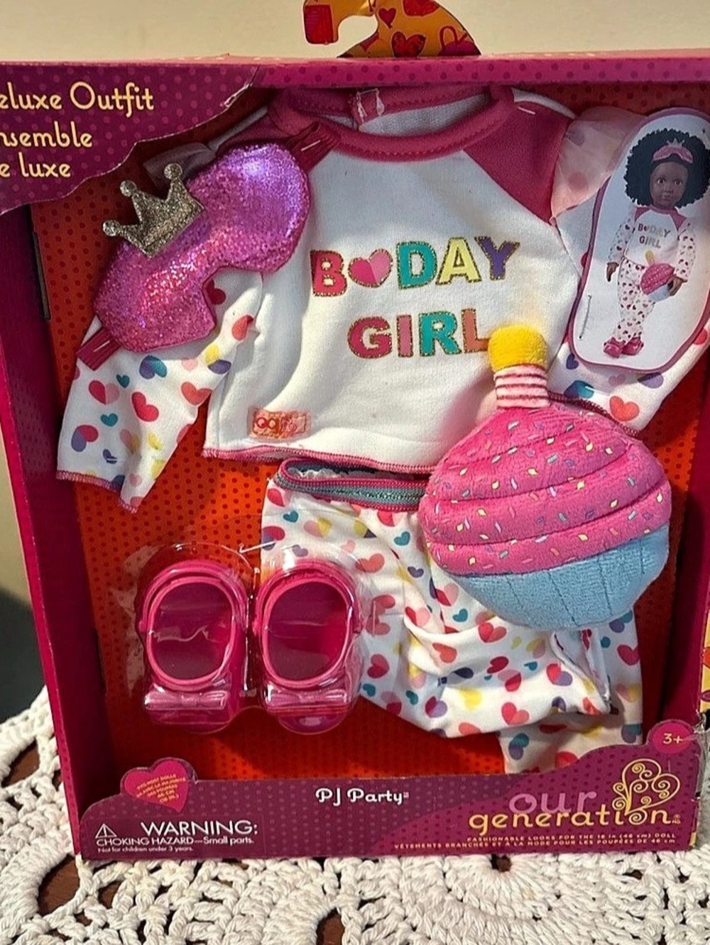 Our Generation PJ Party Deluxe Outfit 18-Inch Doll Set